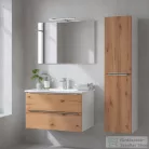 Leziter Vario Trim 35 függesztett oldal szekrény fehér-tölgy Vario-35-15