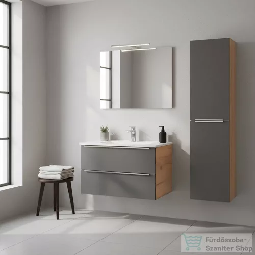 Leziter Vario Trim 35 függesztett oldal szekrény tölgy-antracit Vario-35-16