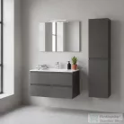 Leziter Vario Forte 35 függesztett oldal szekrény antracit-antracit Vario-35-1