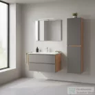 Leziter Vario Forte 35 függesztett oldal szekrény tölgy-antracit Vario-35-7
