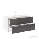 Leziter Vario Trim 100 alsó szekrény mosdóval fehér-antracit Vario083