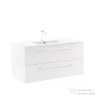 Leziter Vario Clam 100 alsó szekrény mosdóval fehér-fehér Vario100