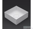 Riho THIN Solid Surface 38 x 38 x 14 cm-es szögletes mosdótál, matt fehér W023001105