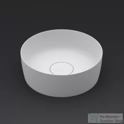   Riho THIN Solid Surface 42x42x14 cm-es mosdótál, matt fehér W024001105
