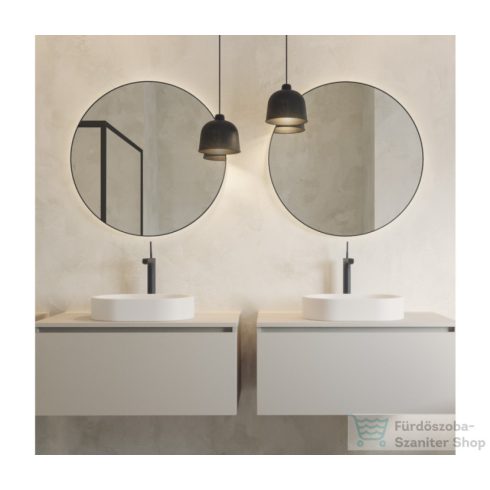 Riho VALOR Solid Surface 48x32 cm-es mosdótál, matt fehér W027001105