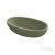 Riho ESCALA Solid Surface 55x22 cm-es ovális mosdótál, moss green W030001Z22