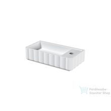   Riho CATCHING WAVES 45x22 cm jobbos kézmosó, matt fehér W045003105