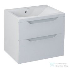   Sapho WAVE II mosdótartó szekrény, 2 fiókkal, 60x65x48cm, fehér (WA060-3030)