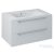 Sapho WAVE II mosdótartó szekrény, 2 fiókkal, pipererendezővel, 80x45x48cm, fehér (WA080-3030)