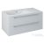 Sapho WAVE II mosdótartó szekrény, 2 fiókkal, pipererendezővel, balos, 90x45x48cm, fehér (WA092-3030)