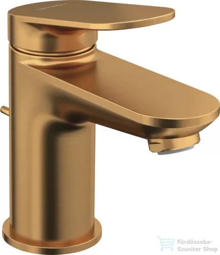 Duravit Wave S mosdó csaptelep automata leeresztővel, szálcsiszolt bronz WA1010001004