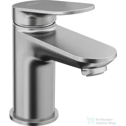   Duravit Wave S mosdó csaptelep leeresztő nélkül, rozsdamentes acél hatású WA1010002070