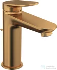 Duravit Wave M mosdó csaptelep automata leeresztővel, szálcsiszolt bronz WA1020001004