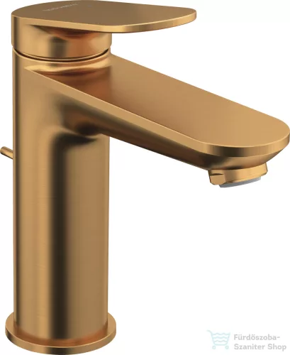 Duravit Wave M mosdó csaptelep automata leeresztővel, szálcsiszolt bronz WA1020001004