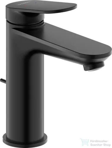 Duravit Wave M mosdó csaptelep automata leeresztővel, matt fekete WA1020001046