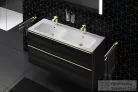 Duravit Wave M mosdó csaptelep leeresztő nélkül, fényes arany hatású WA1020002034