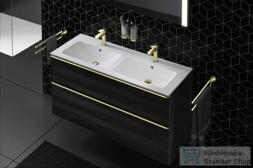 Duravit Wave M mosdó csaptelep leeresztő nélkül, fényes arany hatású WA1020002034