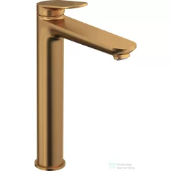   Duravit Wave XL magasított mosdó csaptelep leeresztő nélkül, szálcsiszolt bronz WA1040002004