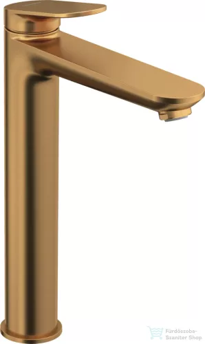 Duravit Wave XL magasított mosdó csaptelep leeresztő nélkül, szálcsiszolt bronz WA1040002004
