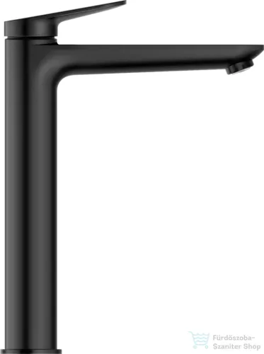Duravit Wave XL magasított mosdó csaptelep leeresztő nélkül, matt fekete WA1040002046