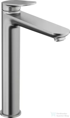 Duravit Wave XL magasított mosdó csaptelep leeresztő nélkül, rozsdamentes acél hatású WA1040002070