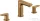 Duravit Wave 3 üléses mosdó csaptelep click-clack leeresztővel, szálcsiszolt bronz WA1060005004