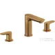 Duravit Wave 3 üléses mosdó csaptelep click-clack leeresztővel, szálcsiszolt bronz WA1060005004
