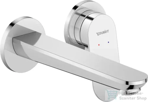 Duravit WAVE falsík alatti mosdó csaptelep  20 cm-es kifolyóval, alaptest-és leeresztő nélkül, króm WA1070004010