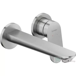   Duravit WAVE falsík alatti mosdó csaptelep  20 cm-es kifolyóval, alaptest-és leeresztő nélkül, rozsdamentes acél hatású WA1070004070