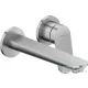 Duravit WAVE falsík alatti mosdó csaptelep  20 cm-es kifolyóval, alaptest-és leeresztő nélkül, rozsdamentes acél hatású WA1070004070