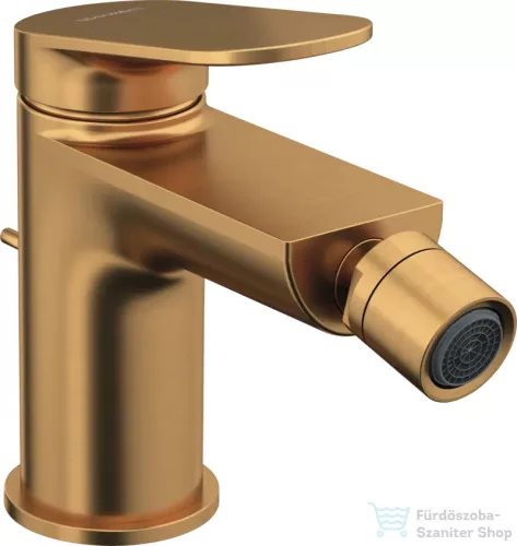 Duravit WAVE bidé csaptelep automata leeresztővel, szálcsiszolt bronz WA2400001004