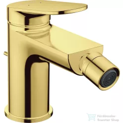   Duravit WAVE bidé csaptelep automata leeresztővel, fényes arany hatású WA2400001034