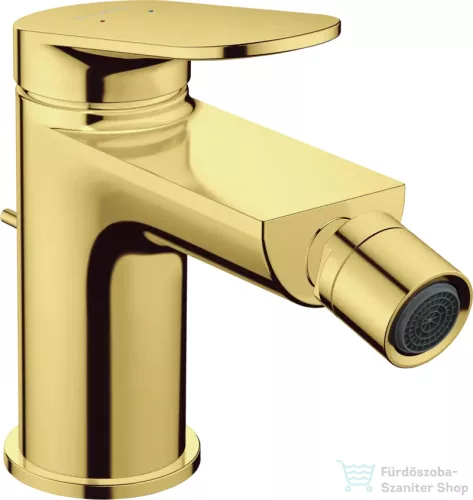 Duravit WAVE bidé csaptelep automata leeresztővel, fényes arany hatású WA2400001034