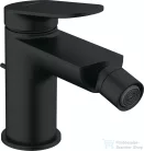 Duravit WAVE bidé csaptelep automata leeresztővel, matt fekete WA2400001046