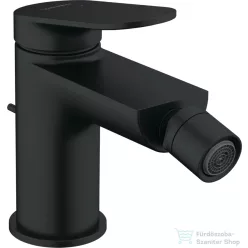   Duravit WAVE bidé csaptelep automata leeresztővel, matt fekete WA2400001046