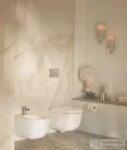 Duravit WAVE bidé csaptelep automata leeresztővel, rozsdamentes acél hatású WA2400001070