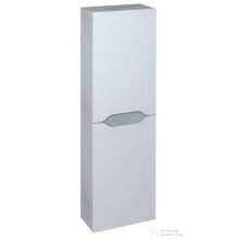   Sapho WAVE II állószekrény 2 fiókkal, balos/jobbos, 40x140x20cm, fehér/ezüst tölgy (WA250-3011)