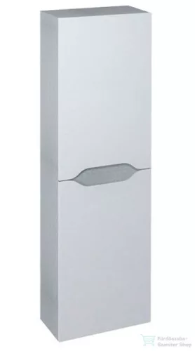 Sapho WAVE II állószekrény 2 fiókkal, balos/jobbos, 40x140x20cm, fehér/ezüst tölgy (WA250-3011)