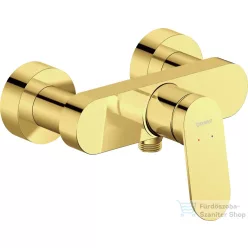   Duravit Wave zuhany csaptelep zuhanyszett nélkül, fényes arany hatású WA4230000034