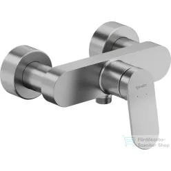   Duravit Wave zuhany csaptelep zuhanyszett nélkül, rozsdamentes acél hatású WA4230000070
