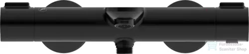 Duravit WAVE termosztátos kádtöltő csaptelep zuhanyszett nélkül, matt fekete WA5220000046