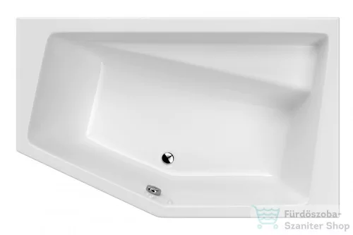 Niwell VESPER 160x100 aszimetrikus kád, jobbos