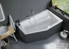 Niwell VESPER 160x100 aszimetrikus kád, jobbos