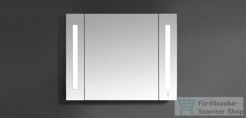 Wellis Canaria 80 cm tükrös fürdőszoba szekrény LED világítással WB00324