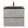 Wellis Mallorca 60 matt fekete quartz sand mosdó WB00526