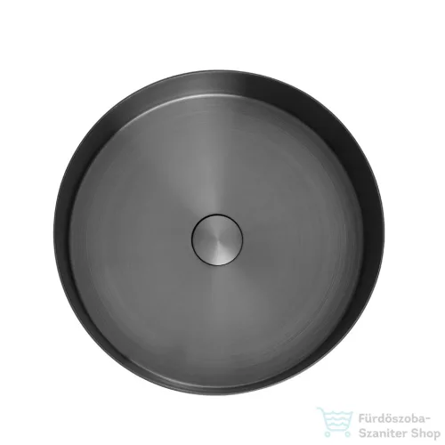 Wellis Marigold pultra ültethető rozsdamentes acél mosdó, szálcsiszolt fegyvermetál WB00557