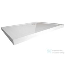   Wellis SMC 120x80x15 cm-es szögletes magas zuhanytálca, zuhanyszifonnal WC00336