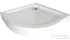 Wellis SMC 90x90x15 cm-es íves magas zuhanytálca, zuhanyszifonnal WC00405