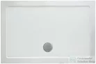 Wellis SMC 120x90x4 cm-es szögletes lapos zuhanytálca, zuhanyszifonnal WC00412