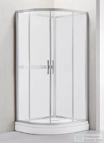Wellis Vivara 90x90 hátfalas zuhanykabin zuhanytálcával Easy Cleannel WC00419